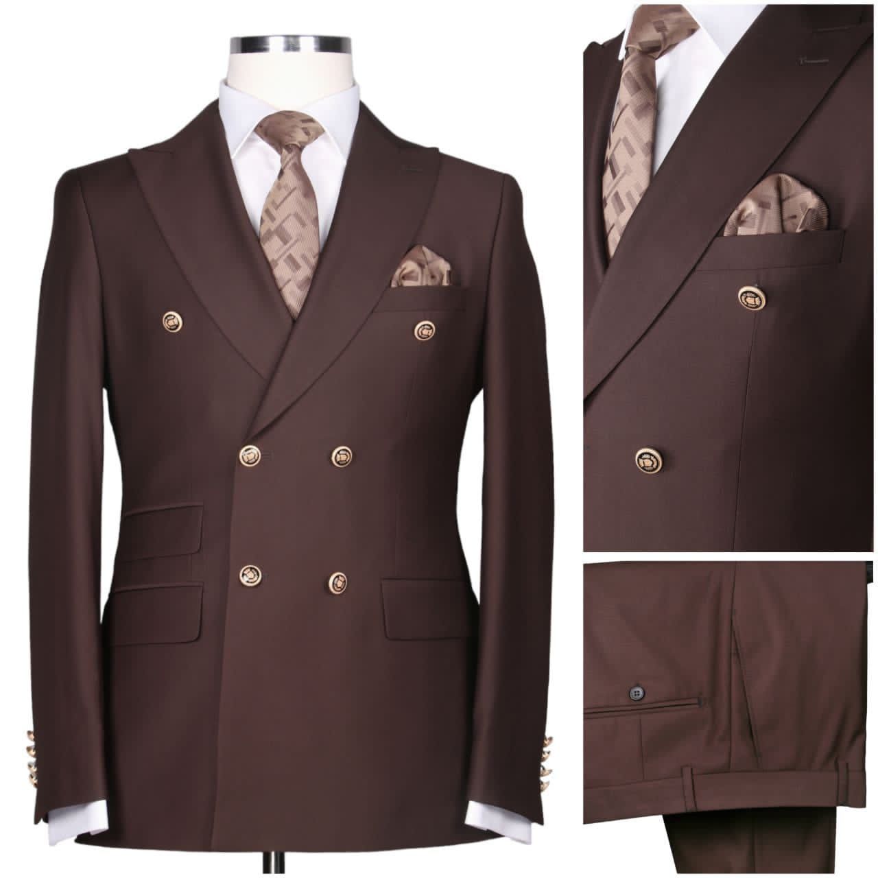 Veste chic marron